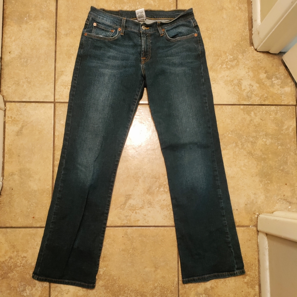 💜LUCKY BRAND Classic Fit Blue Jeans Medium Wash Size 8 Length 29